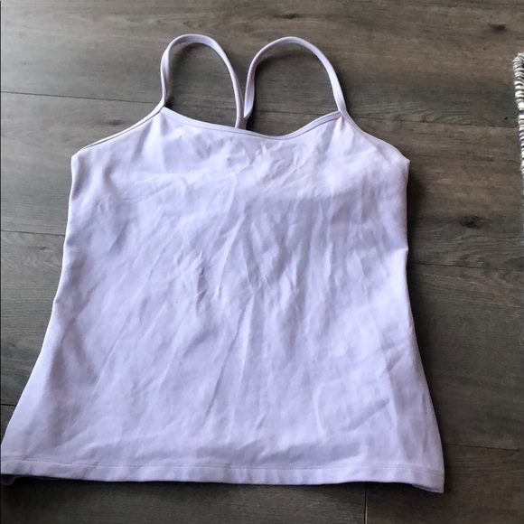 lululemon athletica Tops - Lulu lemon power y lavender tank size 6 lululemon athletica Tops - Lulu lemon power y lavender tank size 6
